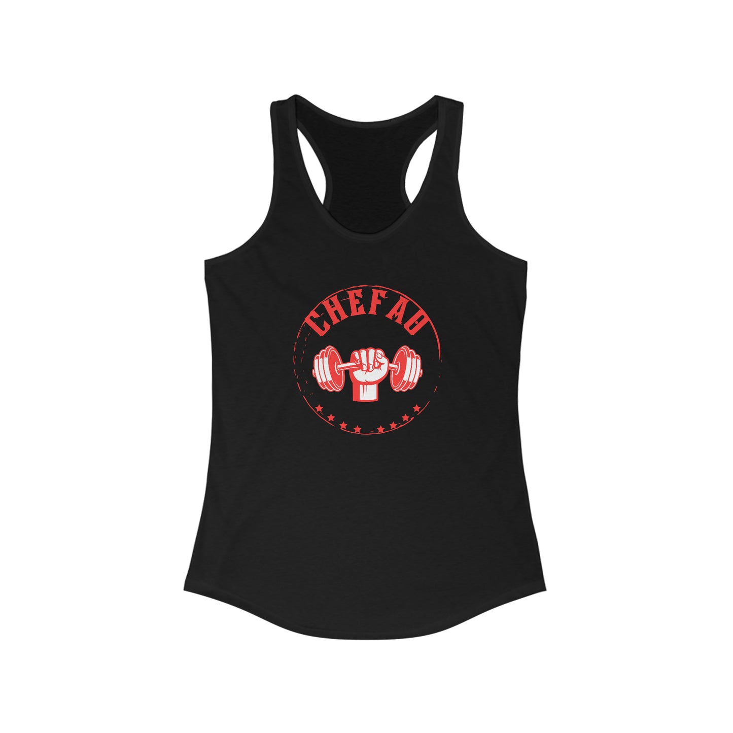 Chefao Strong I, Women's Racerback Tank