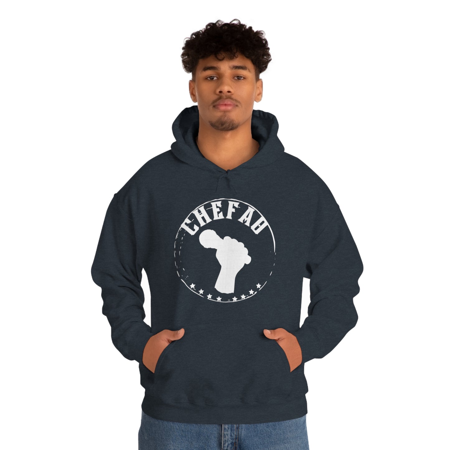 Chefao Voice II, Unisex Heavy Blend Hooded Sweatshirt