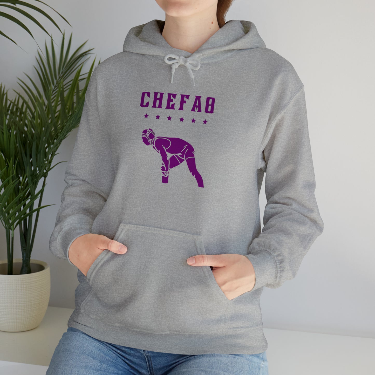 Chefao Wrestling VII, Unisex Heavy Blend Hooded Sweatshirt