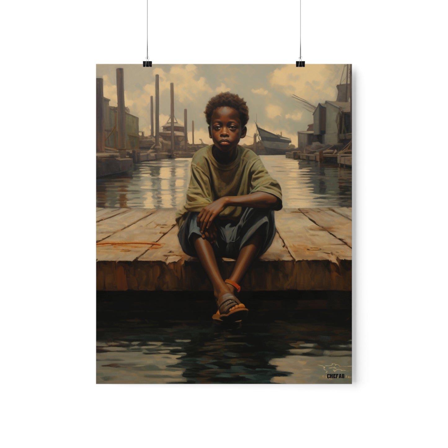 Boy Wonder, Premium Matte Vertical Posters