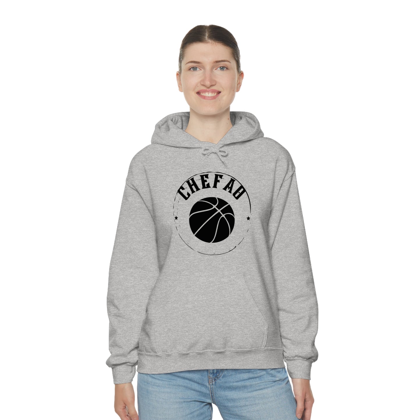 Chefao Basketball IV, Unisex Heavy Blend Hooded Sweatshirt