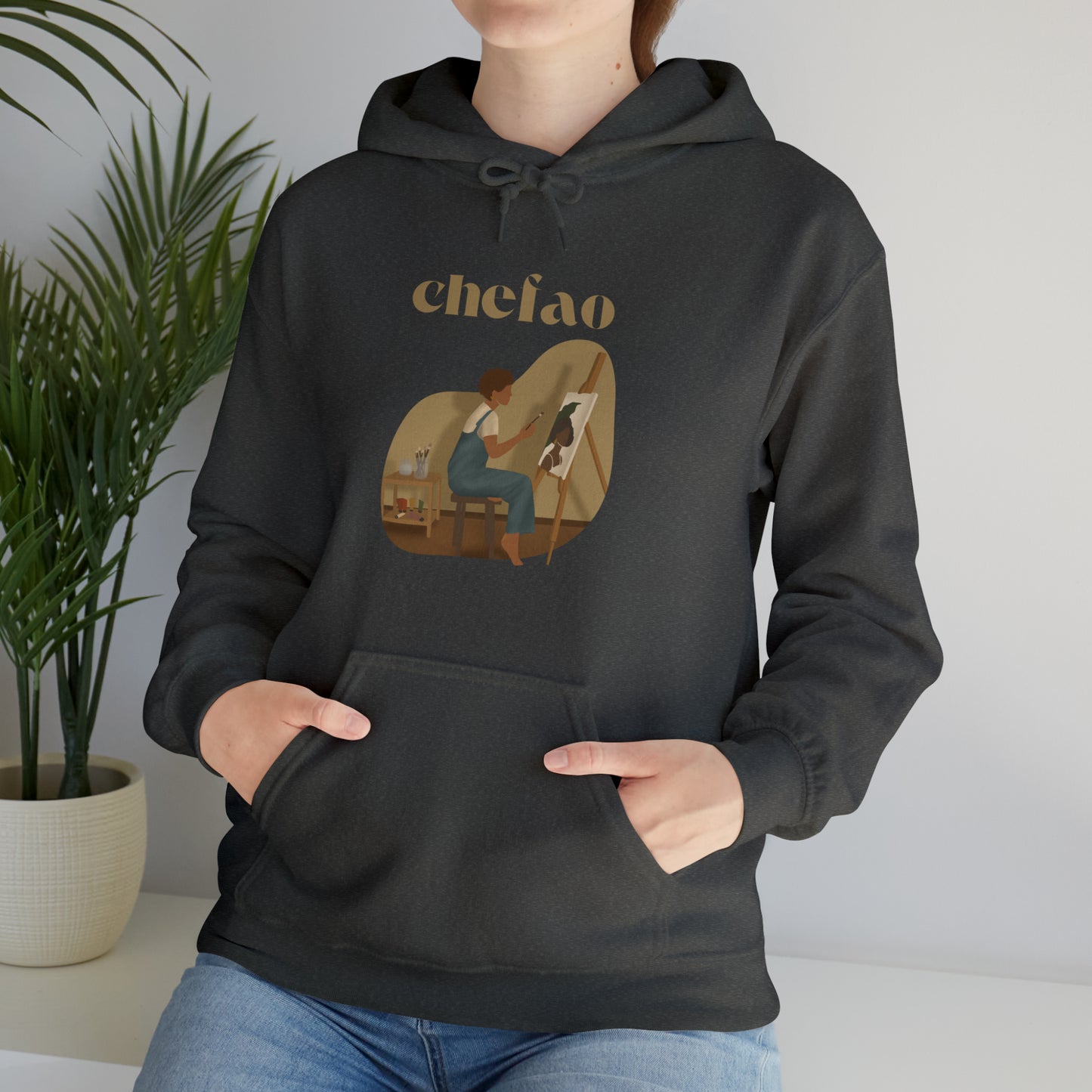 Chefao Artist I, Unisex Heavy Blend™ Hooded Sweatshirt