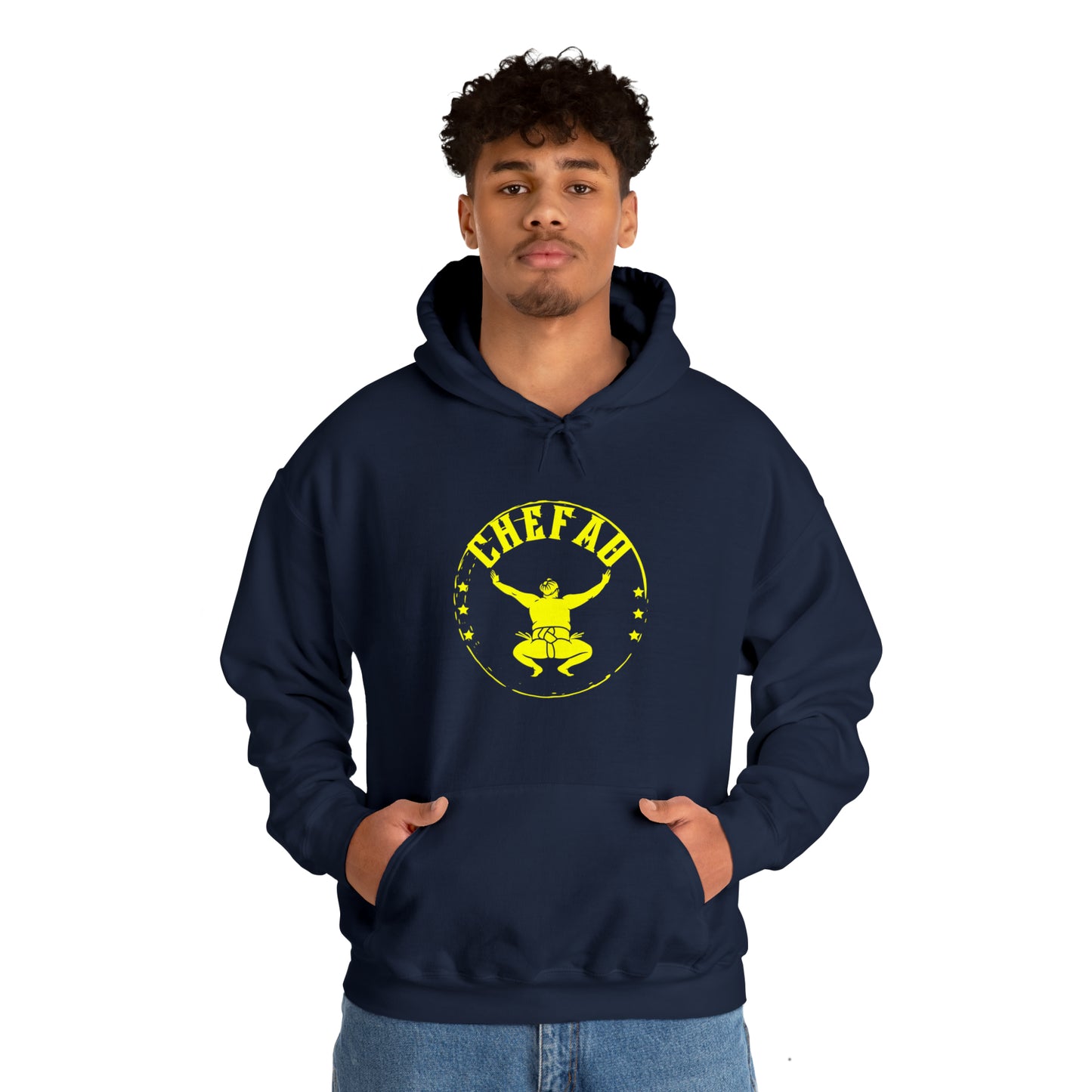 Chefao Sumo II, Unisex Heavy Blend Hooded Sweatshirt