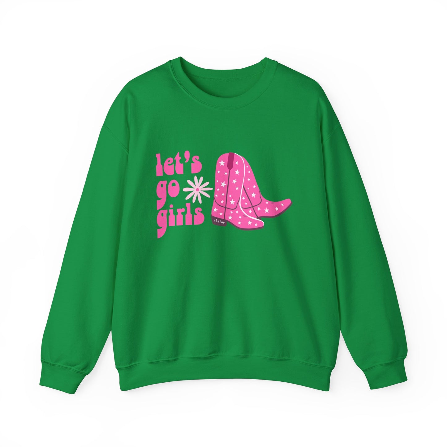 Let's Go Girls, Unisex Heavy Blend Crewneck Sweatshirt