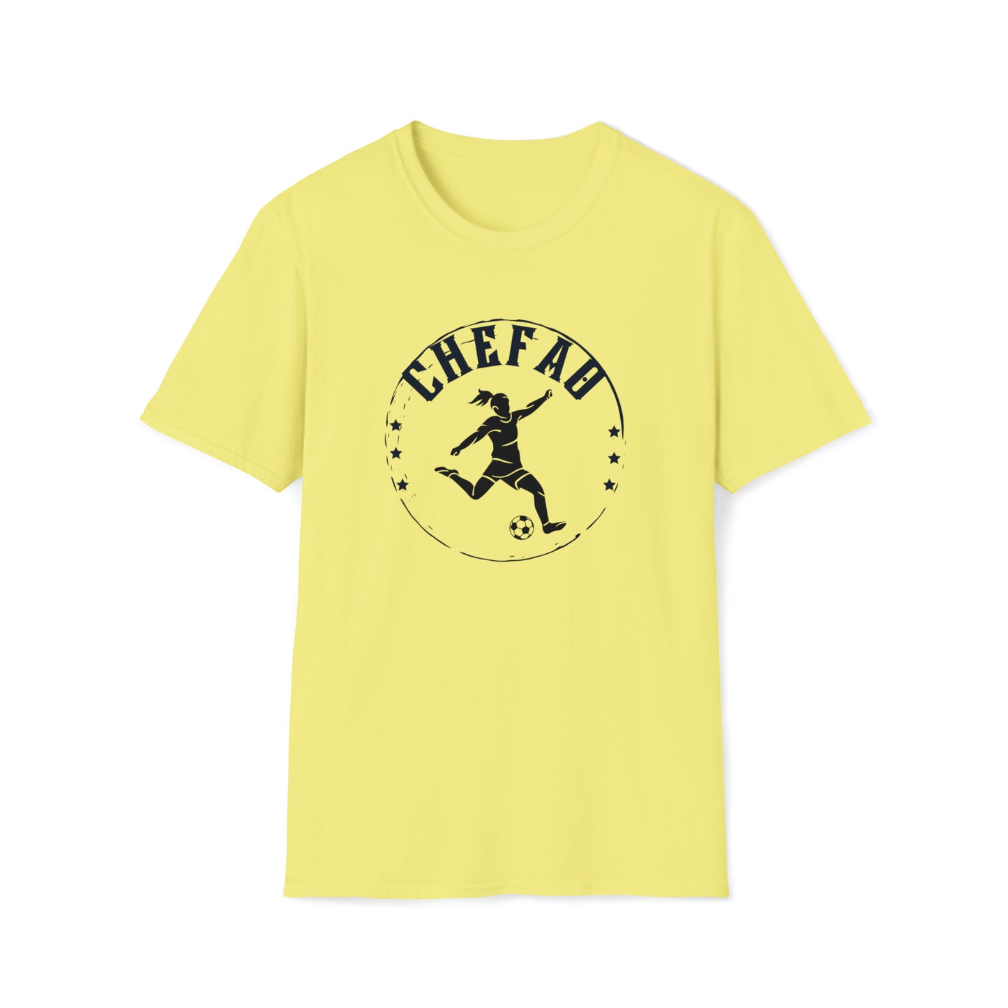 Chefao Soccer I, Unisex Softstyle T-Shirt