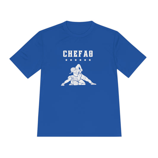 Chefao Wrestling III, Unisex Moisture Wicking Tee