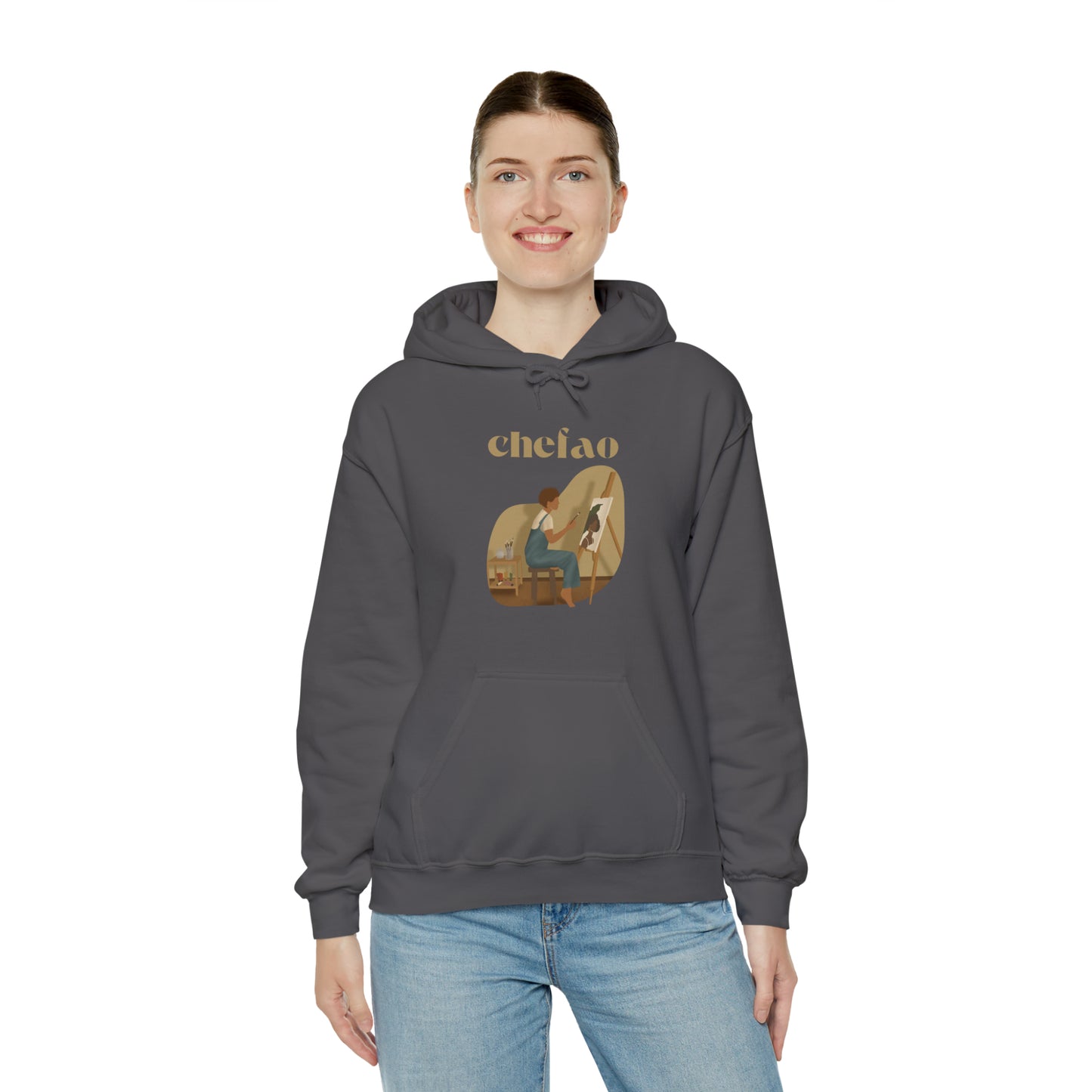 Chefao Artist I, Unisex Heavy Blend™ Hooded Sweatshirt