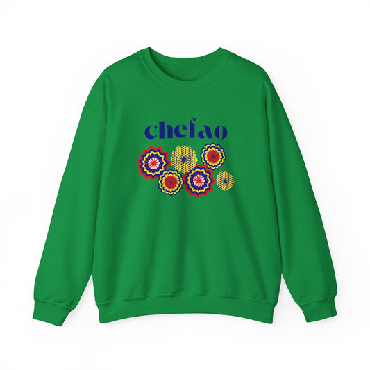 Chefao Paper Fans I, Unisex Heavy Blend Crewneck Sweatshirt