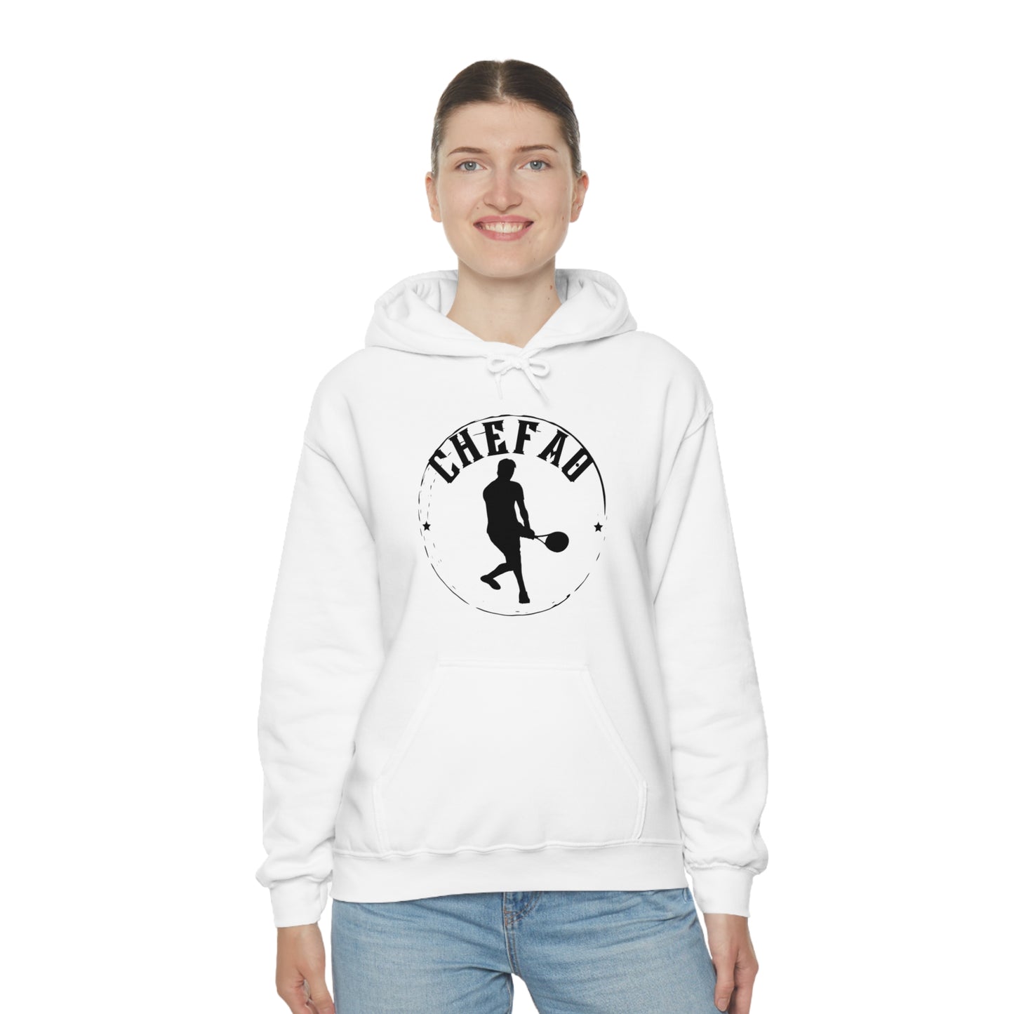 Chefao Tennis II, Unisex Heavy Blend Hooded Sweatshirt