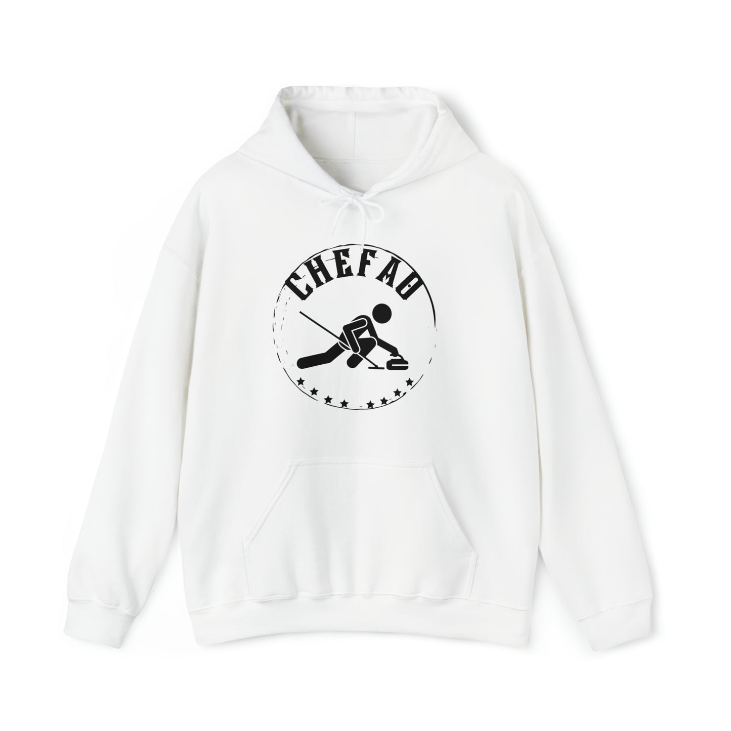 Chefao Curling II, Unisex Heavy Blend Hooded Sweatshirt