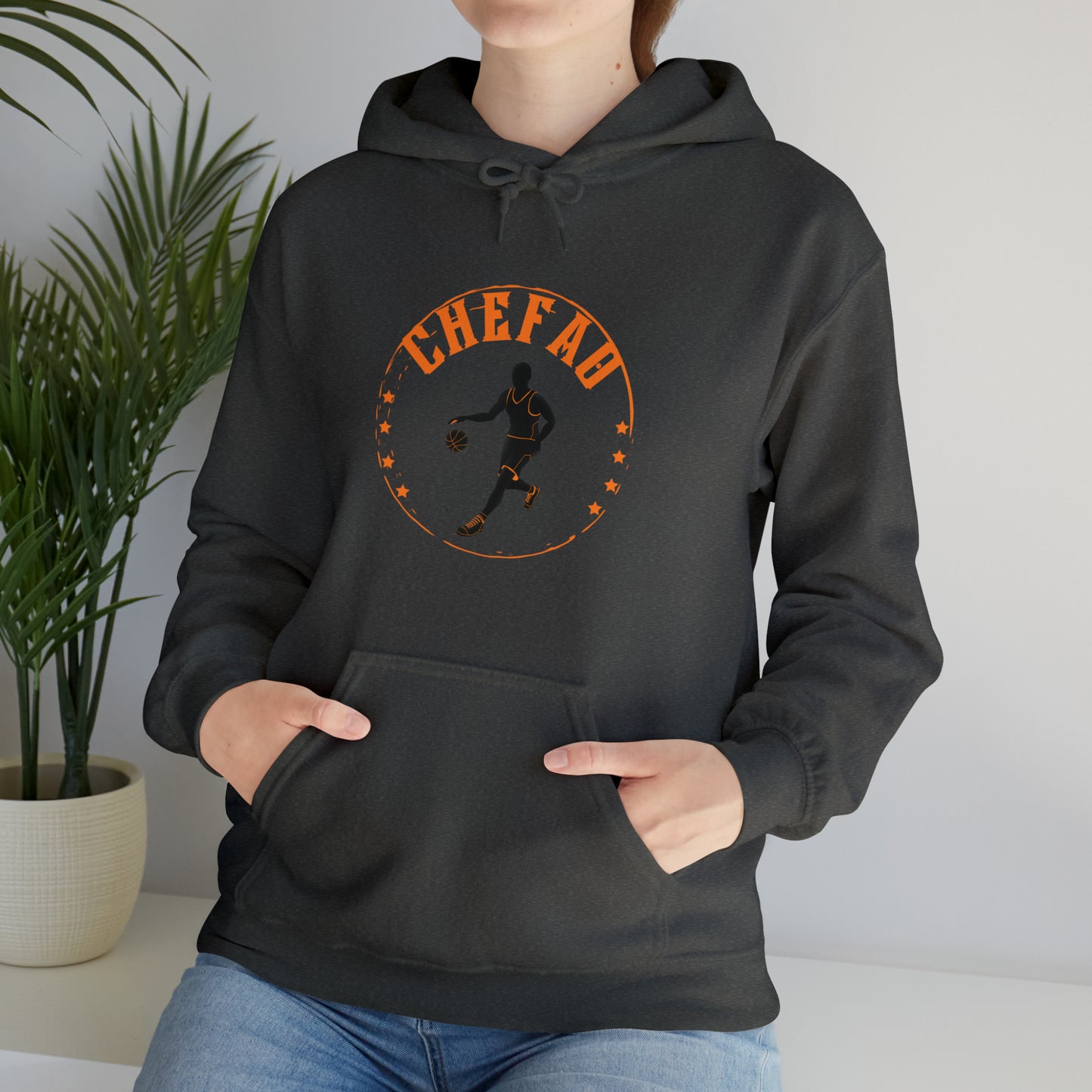 Chefao Basketball VIII, Unisex Heavy Blend Hooded Sweatshirt