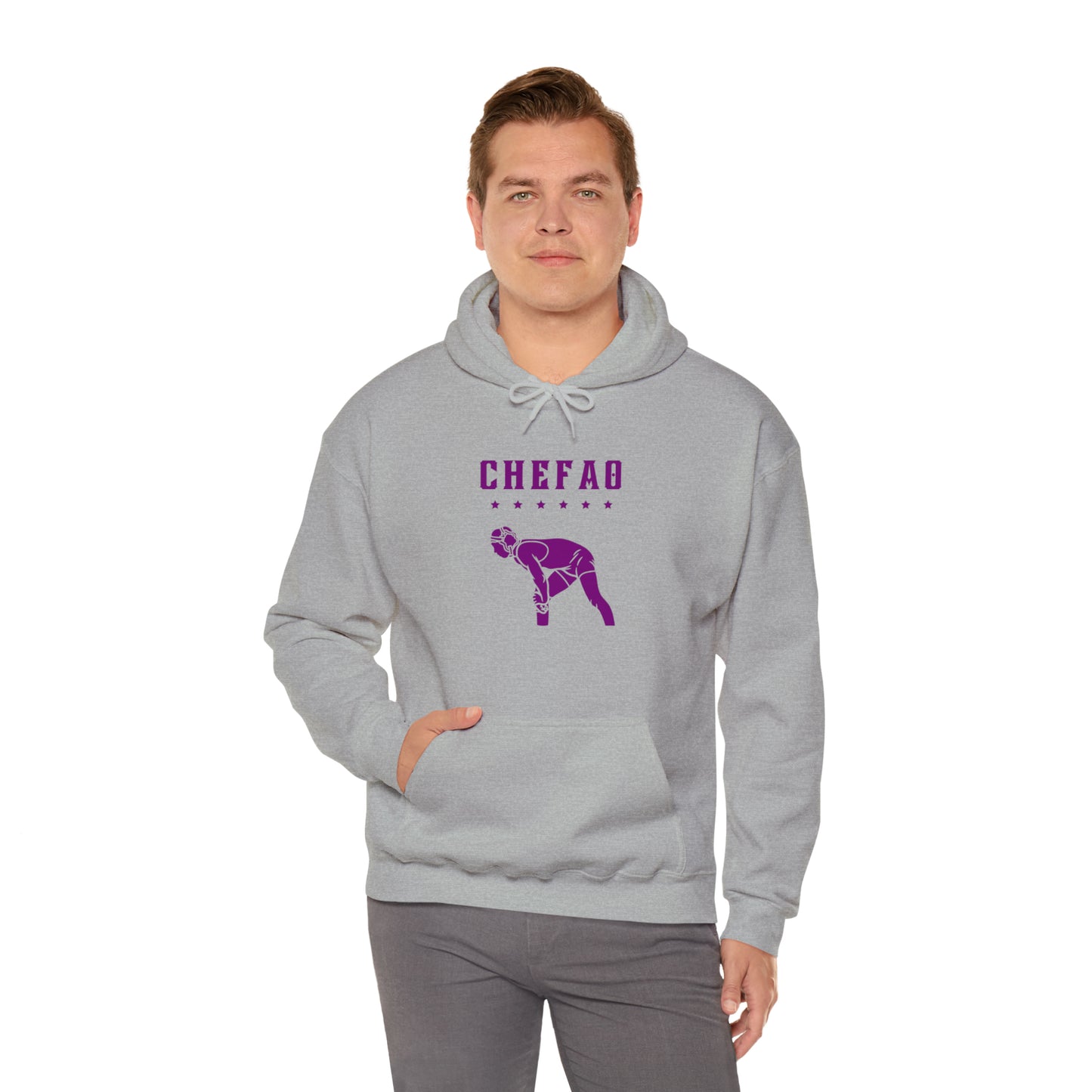 Chefao Wrestling VII, Unisex Heavy Blend Hooded Sweatshirt