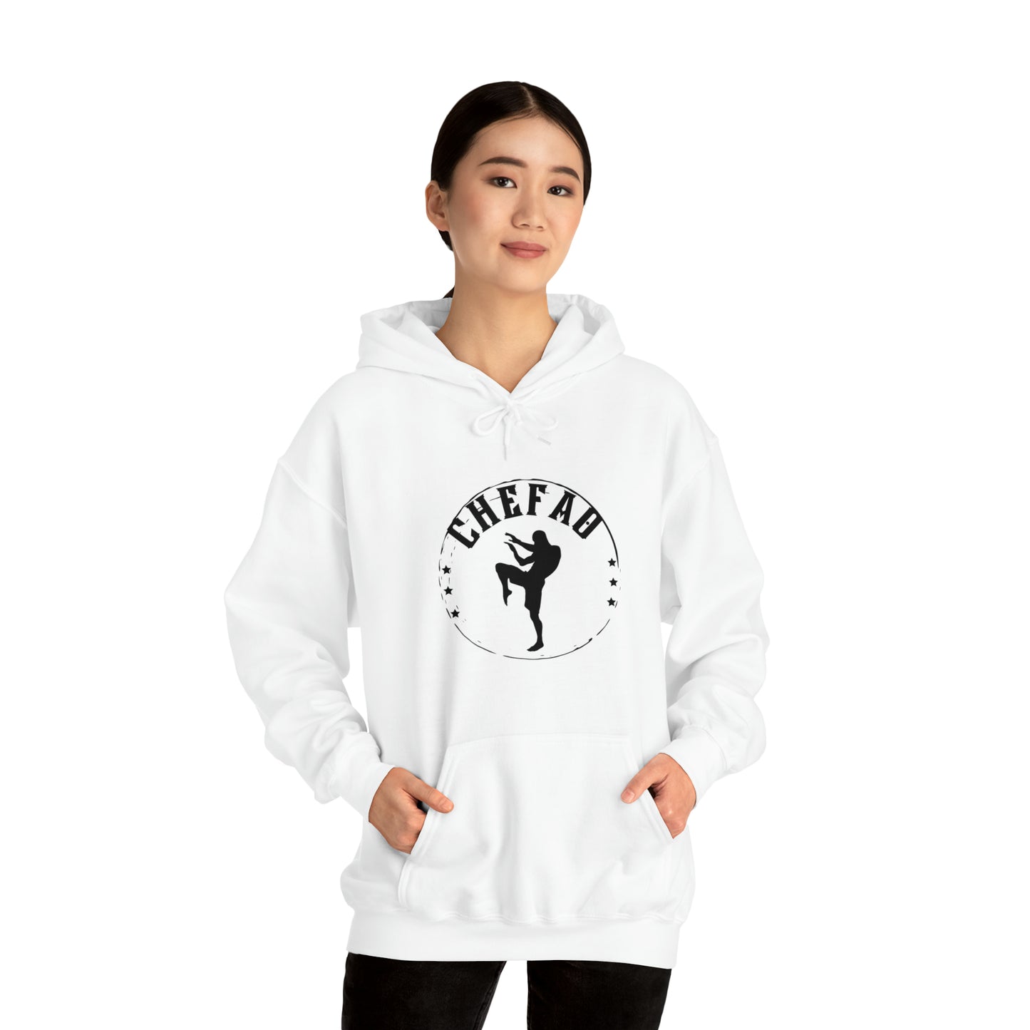 Chefao Muay Thai II, Unisex Heavy Blend Hooded Sweatshirt