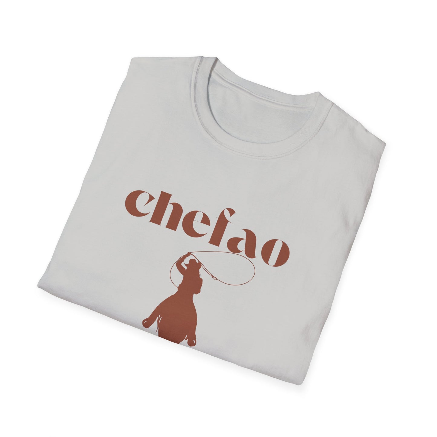 Chefao Cowgirl II, Unisex Softstyle T-Shirt