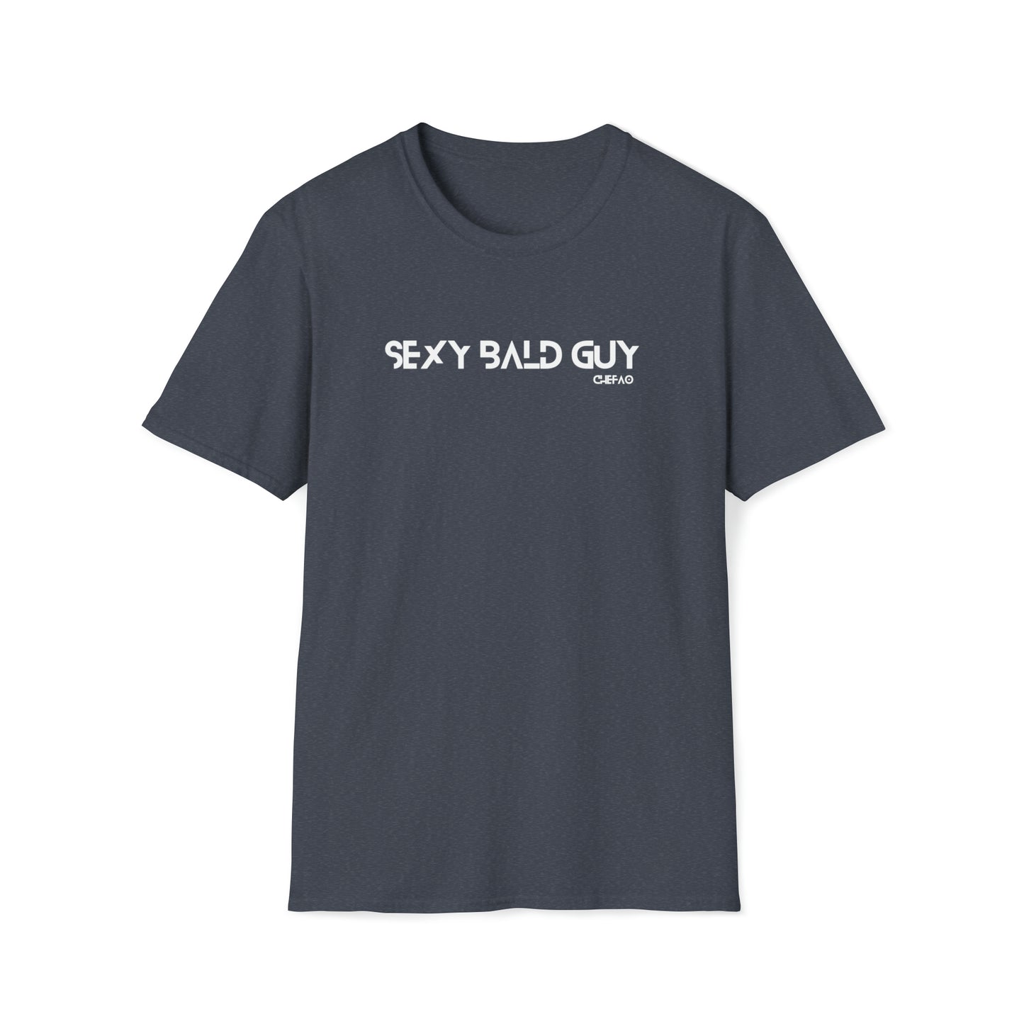 Sexy Bald Guy I, Unisex Softstyle T-Shirt