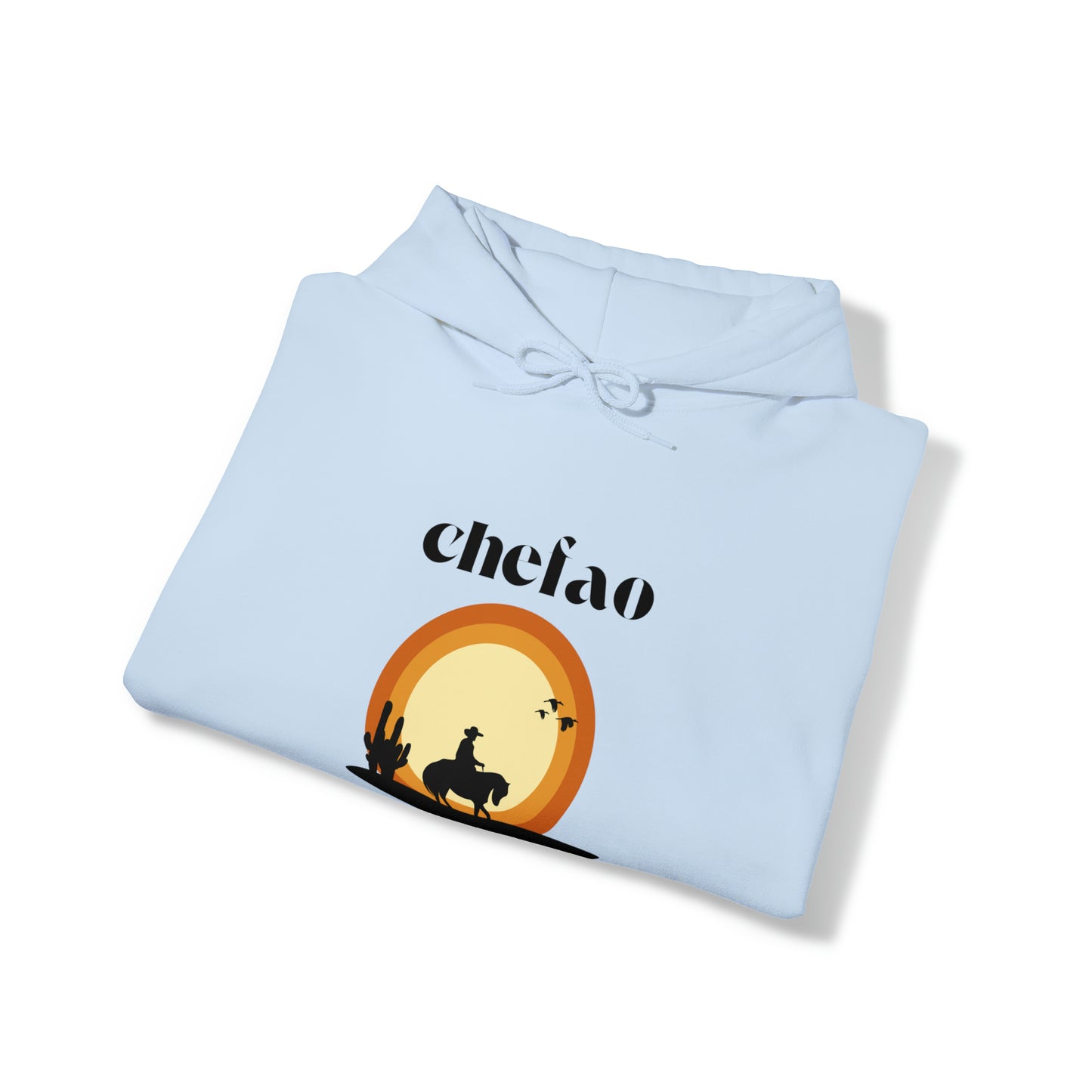 Chefao Cowboy VI, Unisex Heavy Blend Hooded Sweatshirt