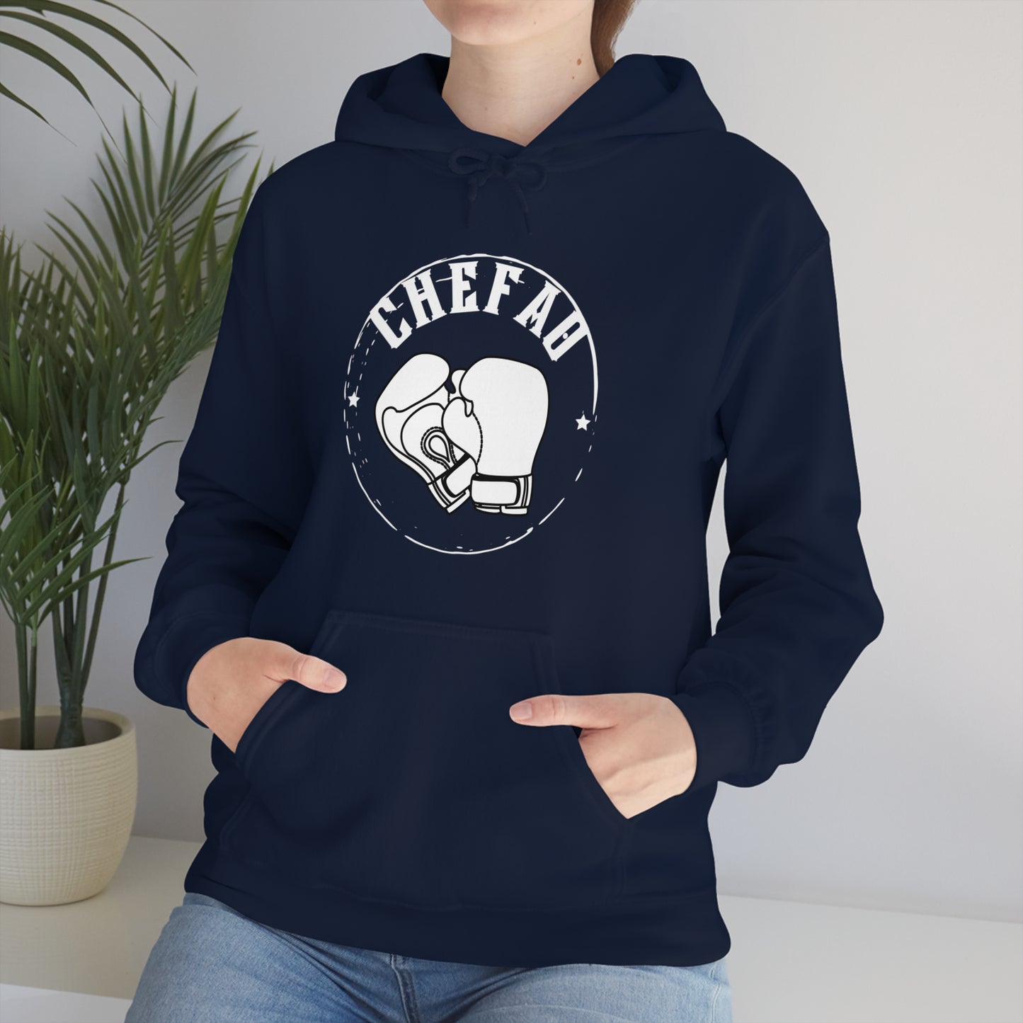 Chefao Boxing I, Unisex Heavy Blend Hooded Sweatshirt