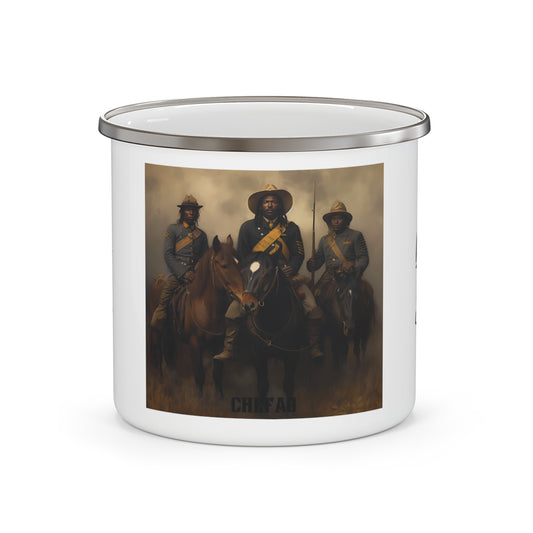 Buffalo Soldiers, Enamel Camping Mug