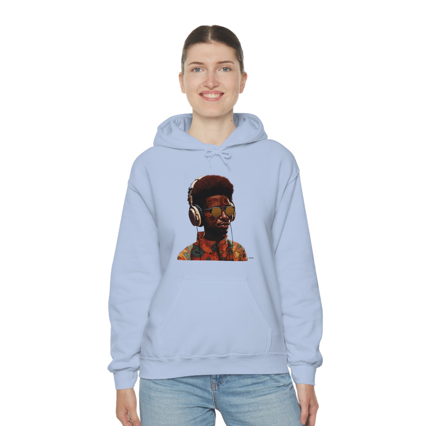Music Zone, Unisex Heavy Blend Hooded Sweatshirt
