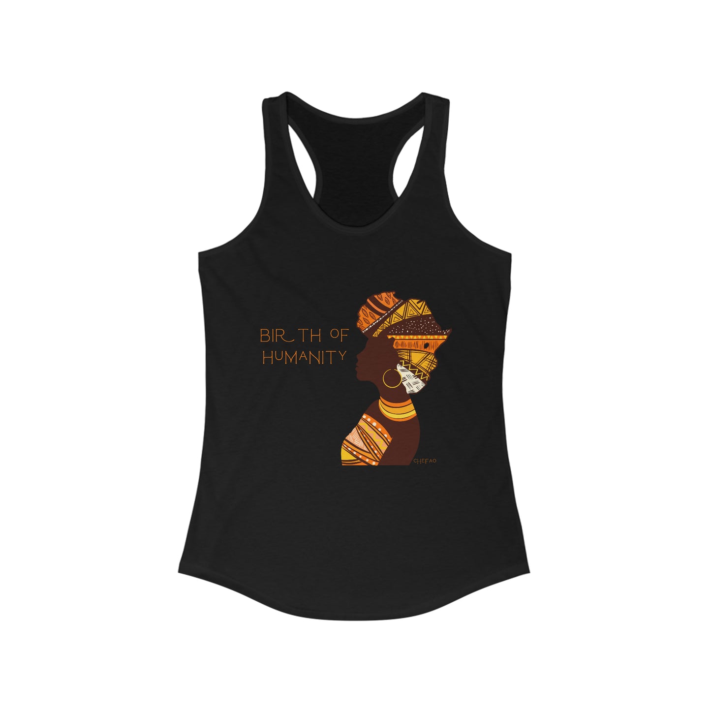 Birth of Humanity™ I, Women's Ideal Racerback Tank