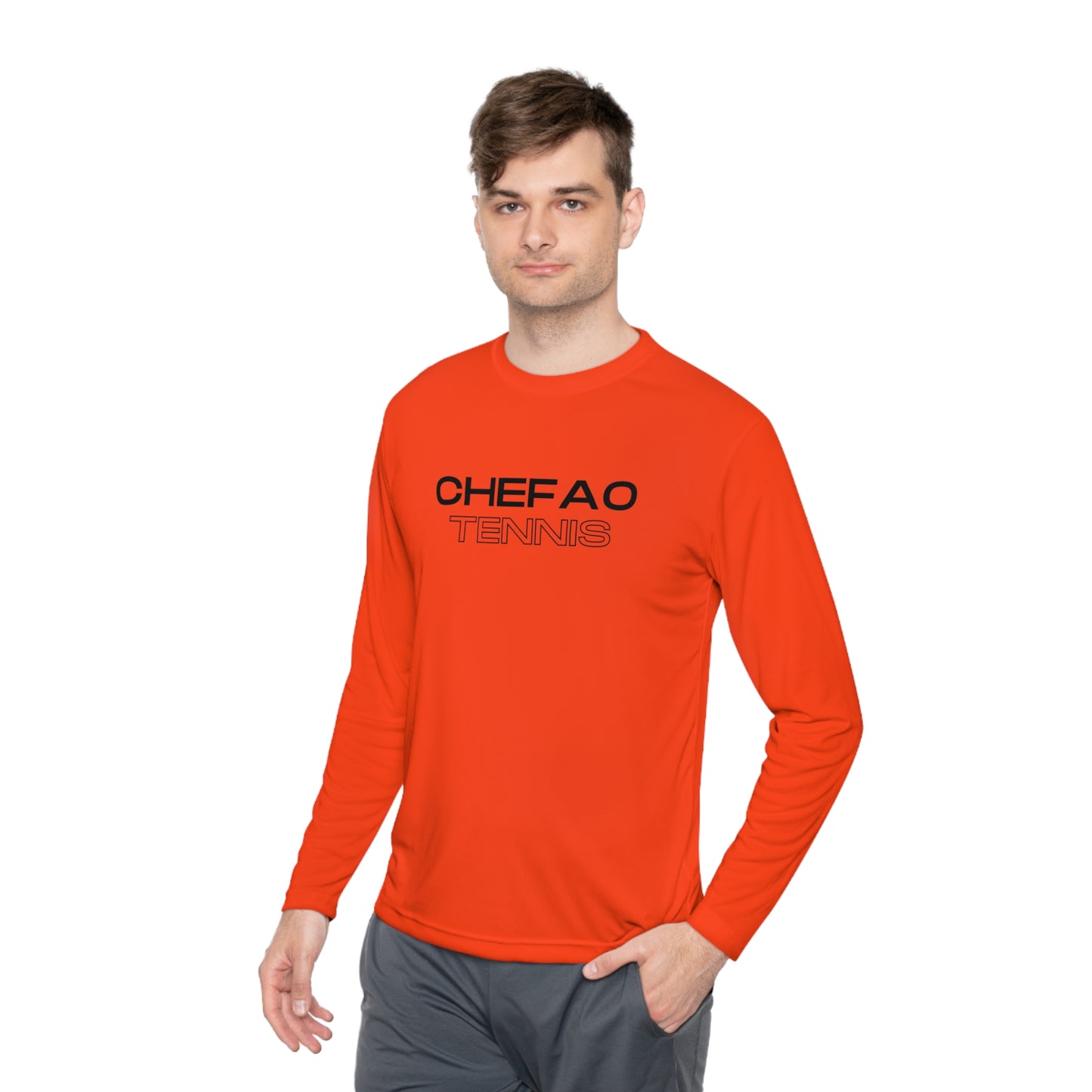 Chefao Tennis I, Unisex Lightweight Long Sleeve Tee