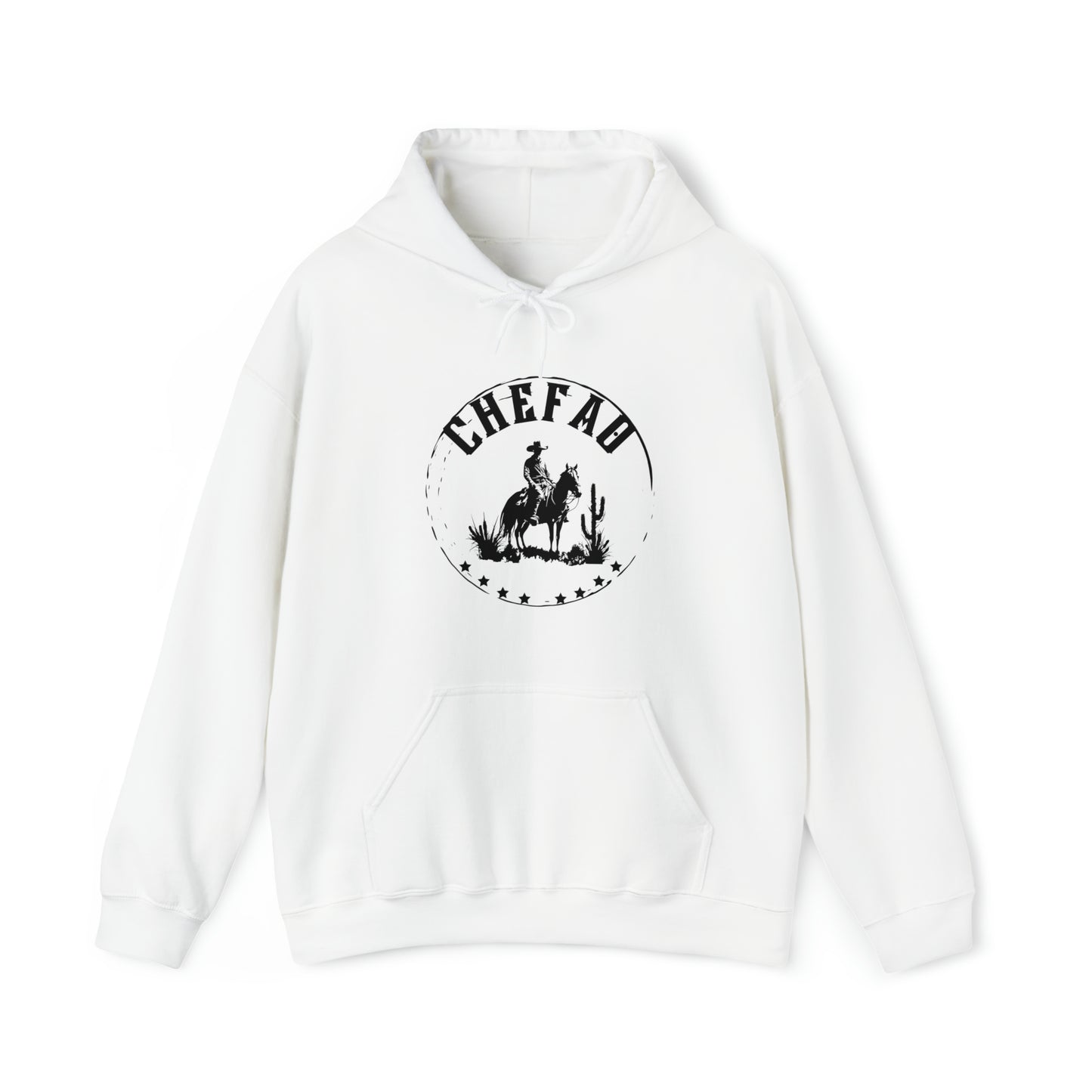 Chefao Cowboy I, Unisex Heavy Blend Hooded Sweatshirt