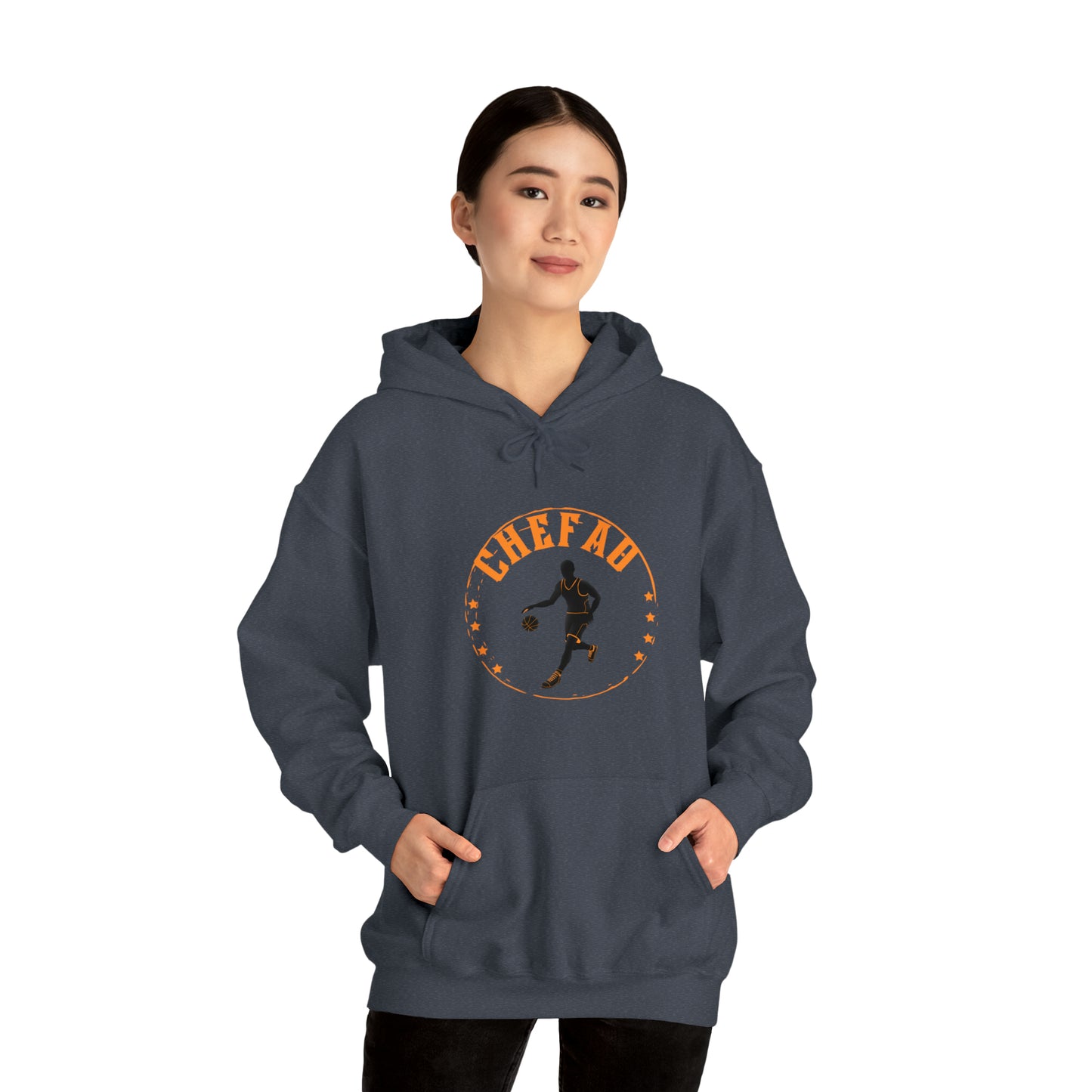 Chefao Basketball VIII, Unisex Heavy Blend Hooded Sweatshirt