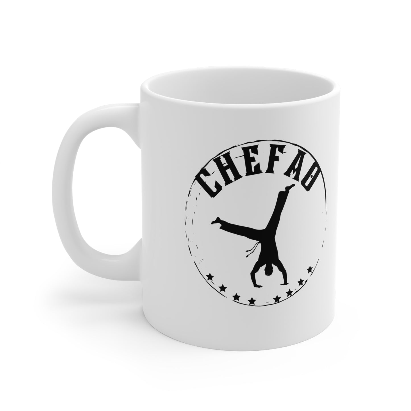 Chefao Capoeira I, White Coffee Mug, 11oz