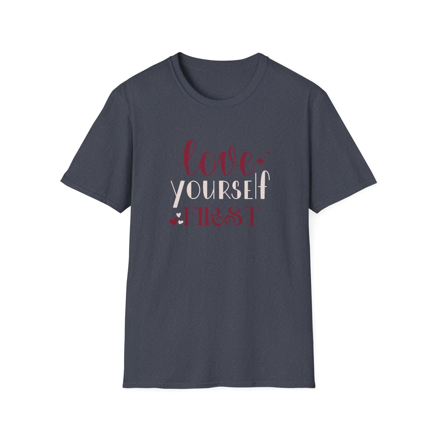 Love Yourself First I, Unisex Softstyle T-Shirt