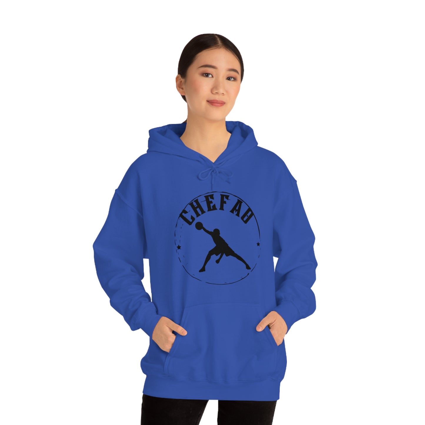 Chefao Basketball III, Unisex Heavy Blend Hooded Sweatshirt