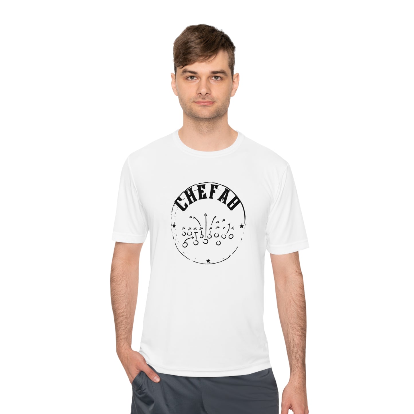 Chefao Football I, Unisex Moisture Wicking Tee