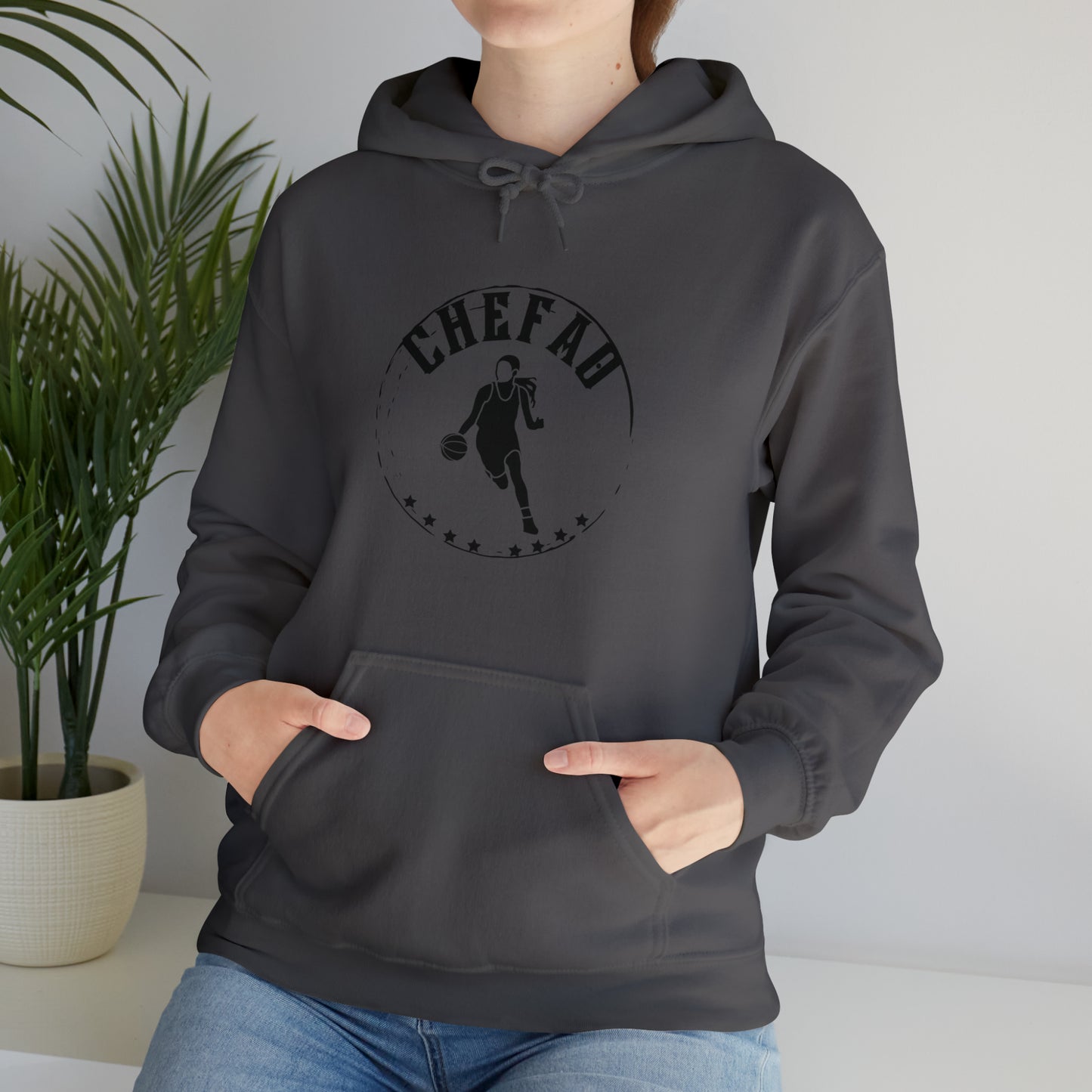 Chefao Basketball I, Unisex Heavy Blend Hooded Sweatshirt