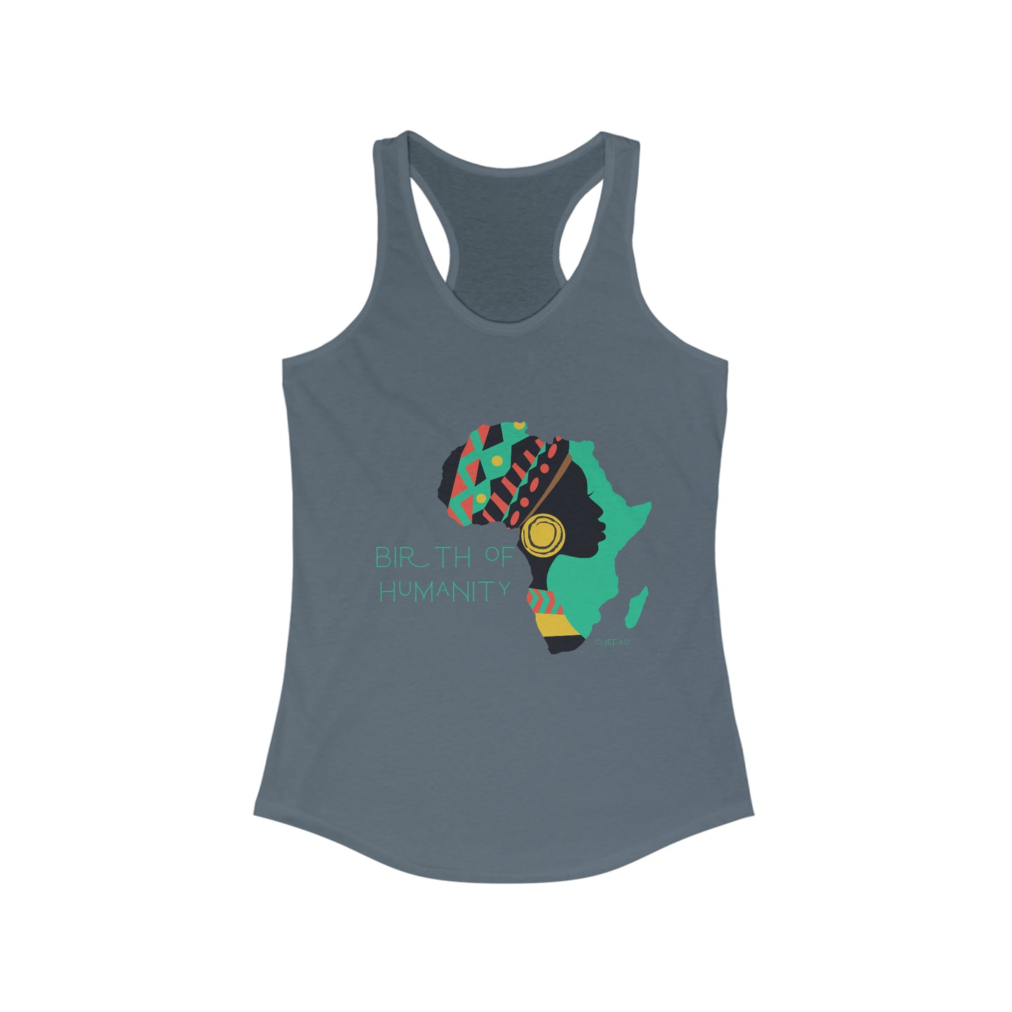 Birth of Humanity™ II, Women's Ideal Racerback Tank