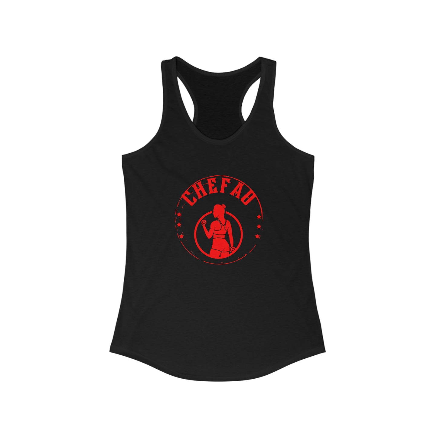 Chefao Strong III, Women's Racerback Tank