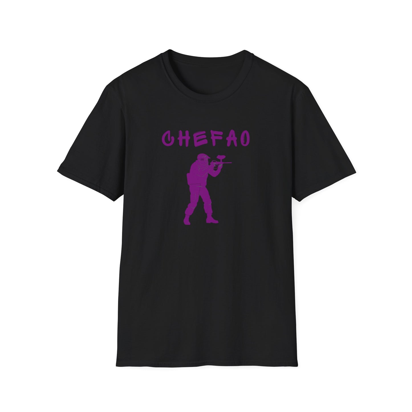 Chefao Paintball I, Unisex Softstyle T-Shirt