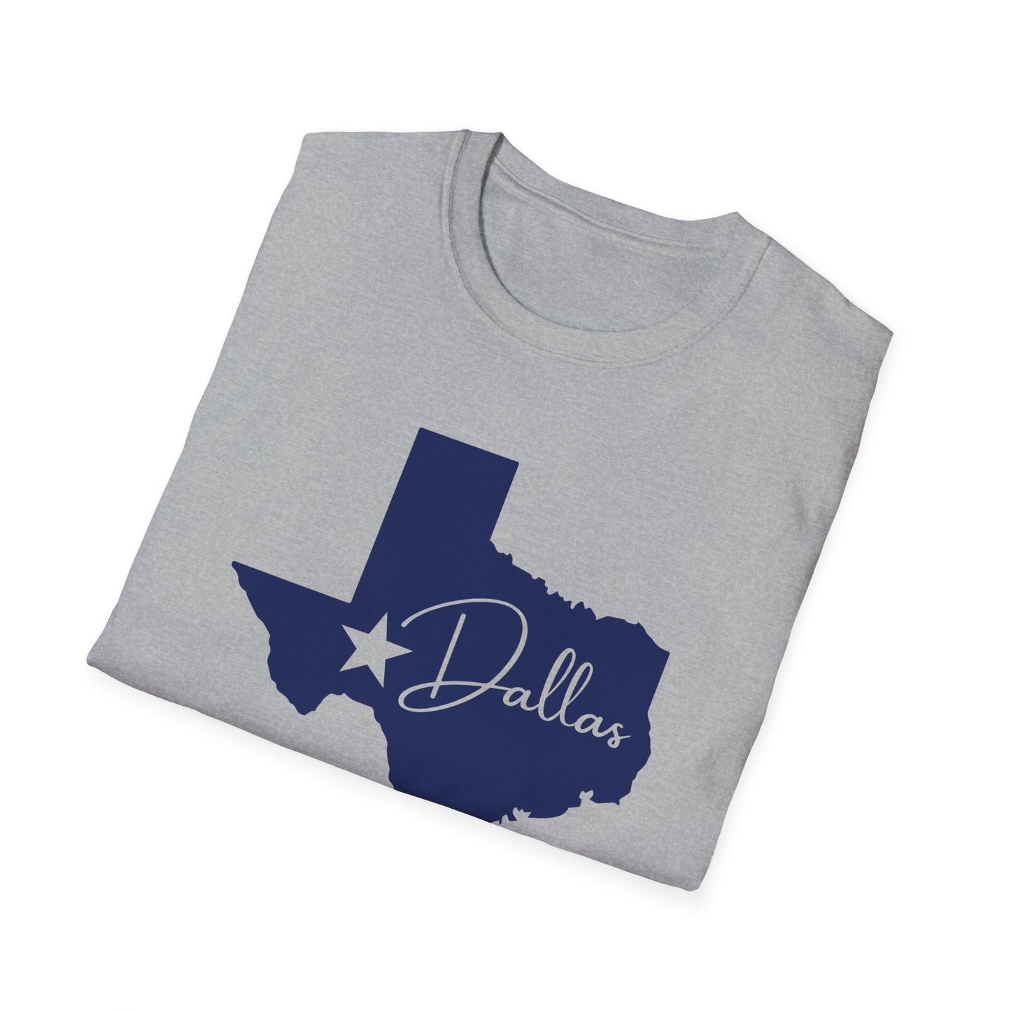 Chefao Dallas, Texas I, Unisex Softstyle T-Shirt