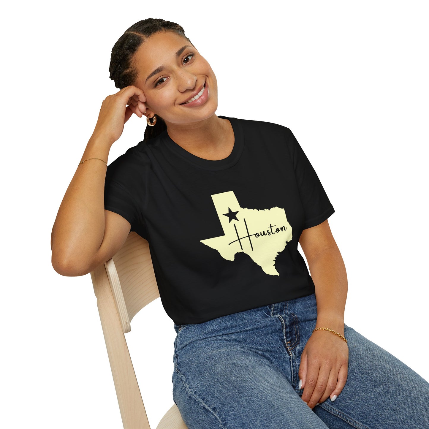 Chefao Houston, Texas I, Unisex Softstyle T-Shirt