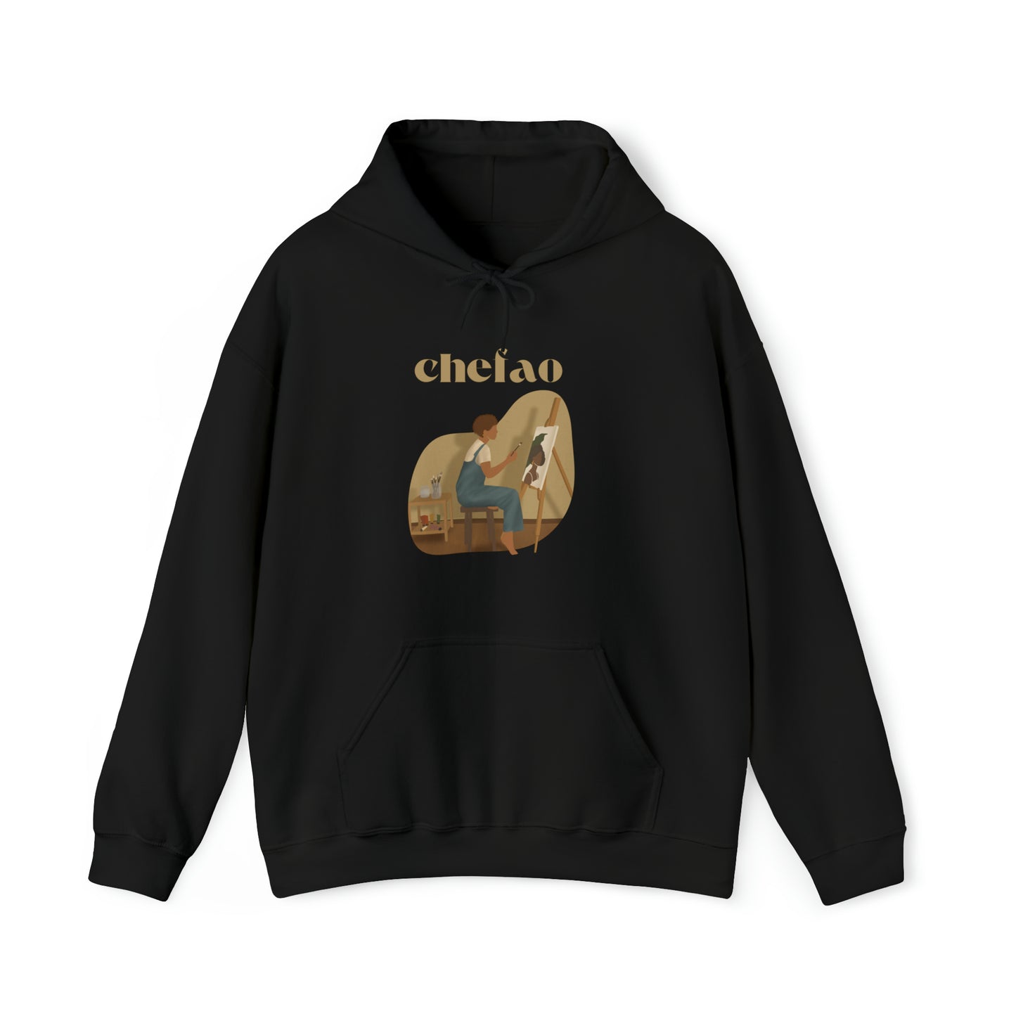 Chefao Artist I, Unisex Heavy Blend™ Hooded Sweatshirt