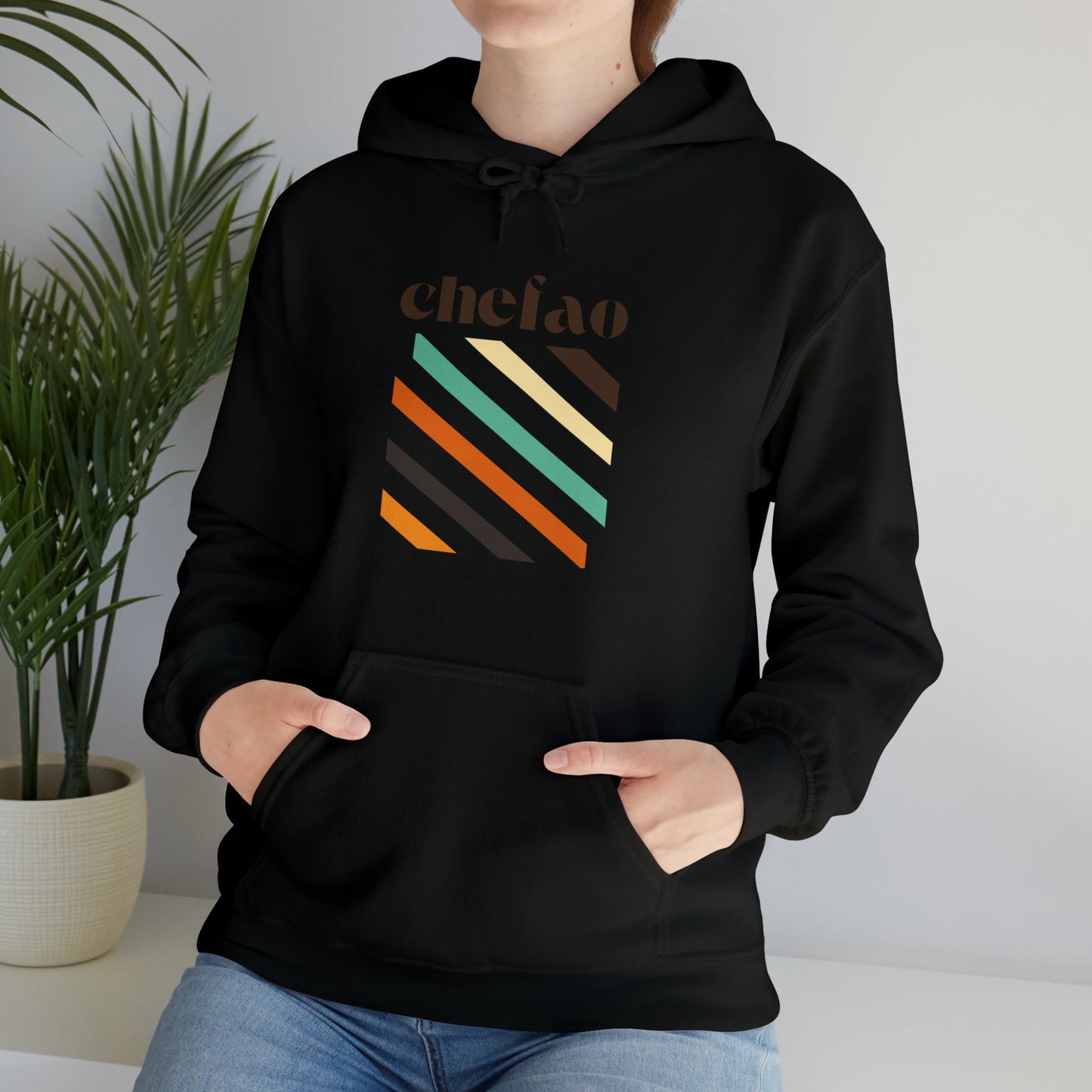 Chefao Retro I, Unisex Heavy Blend Hooded Sweatshirt