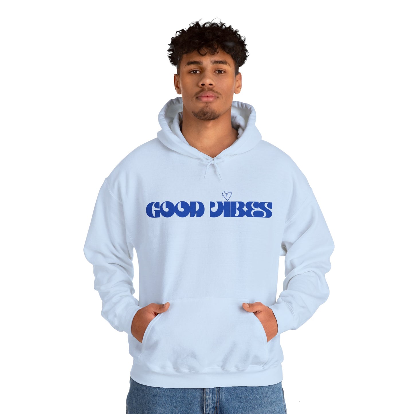 Good Vibes I, Unisex Heavy Blend™ Hooded Sweatshirt