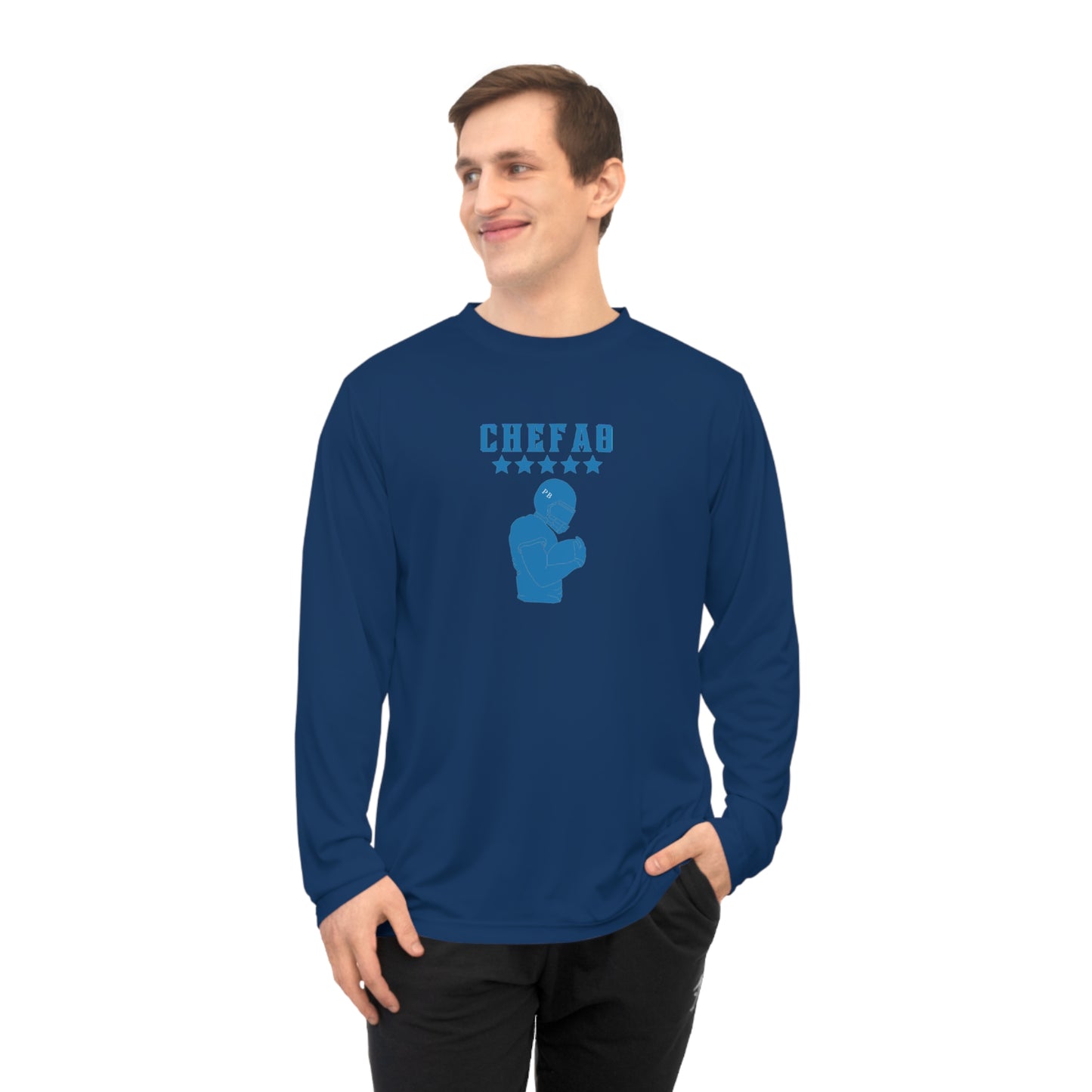 Chefao Preston: The Ultimate Performer I, Unisex Performance Long Sleeve Shirt