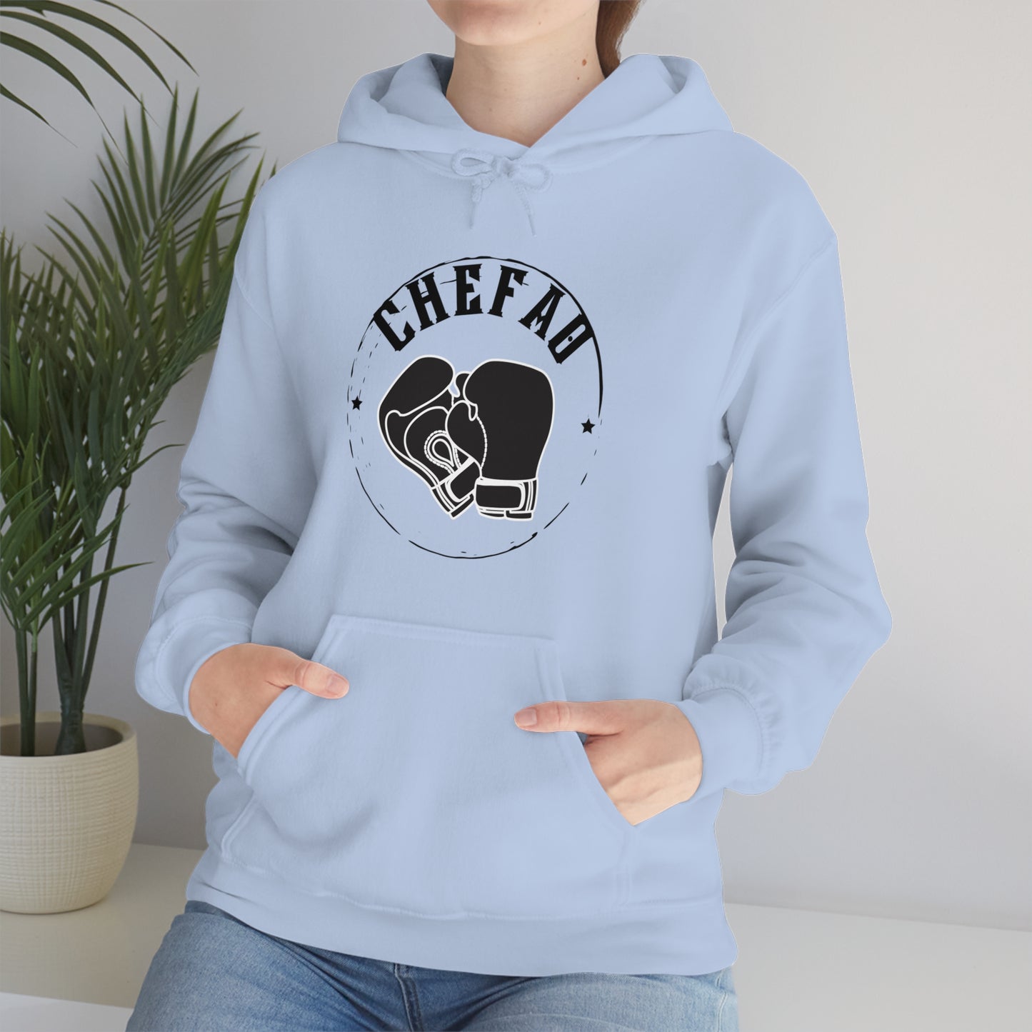 Chefao Boxing I, Unisex Heavy Blend Hooded Sweatshirt