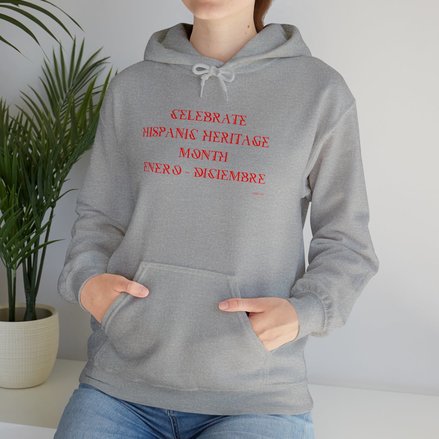 Celebrate Hispanic Heritage Month V, Unisex Heavy Blend Hooded Sweatshirt