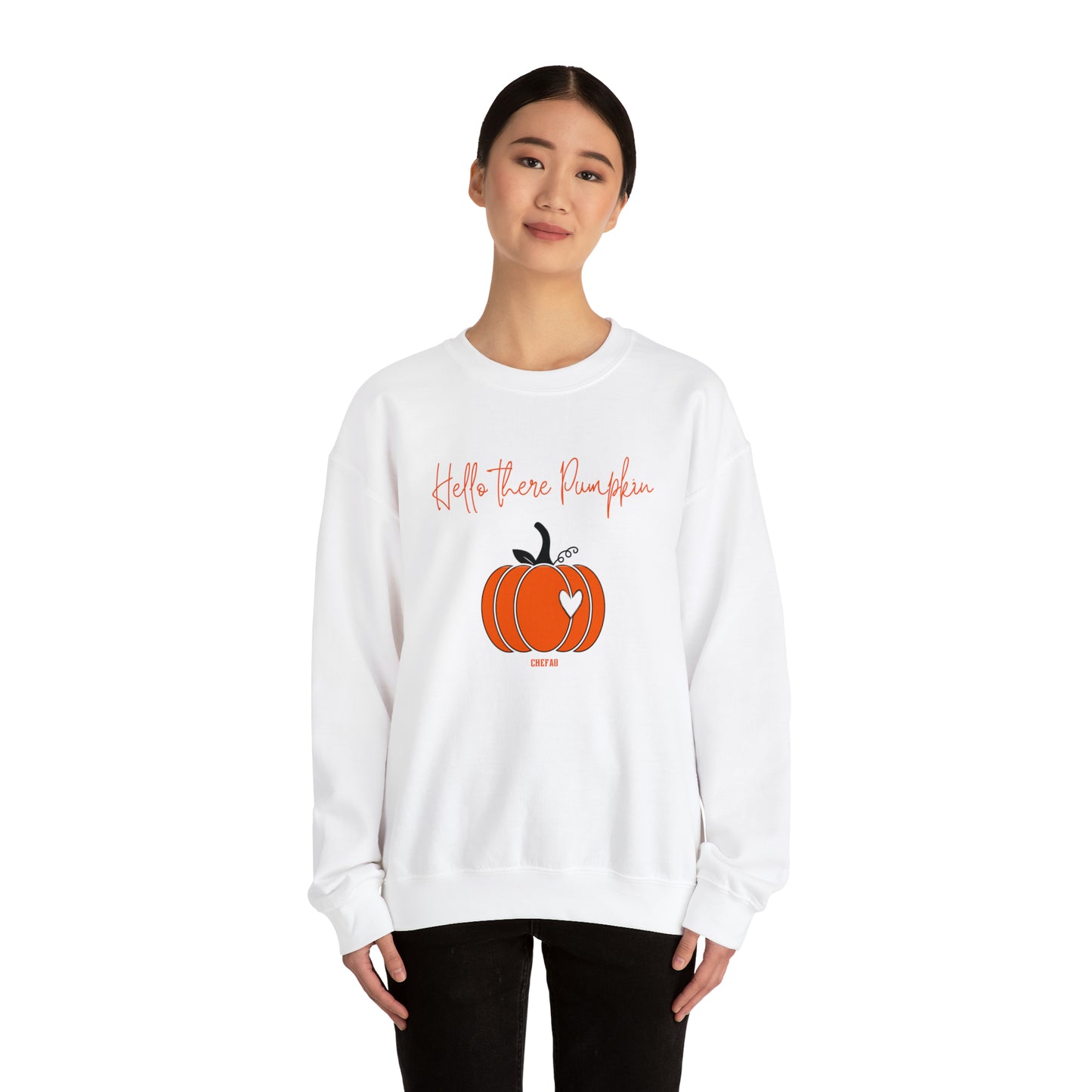 Hello There Pumpkin, Unisex Heavy Blend Crewneck Sweatshirt