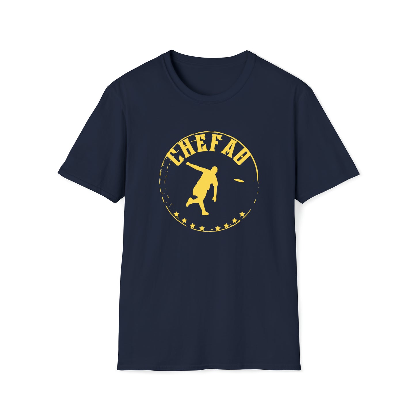 Chefao Frisbee I, Unisex Softstyle T-Shirt