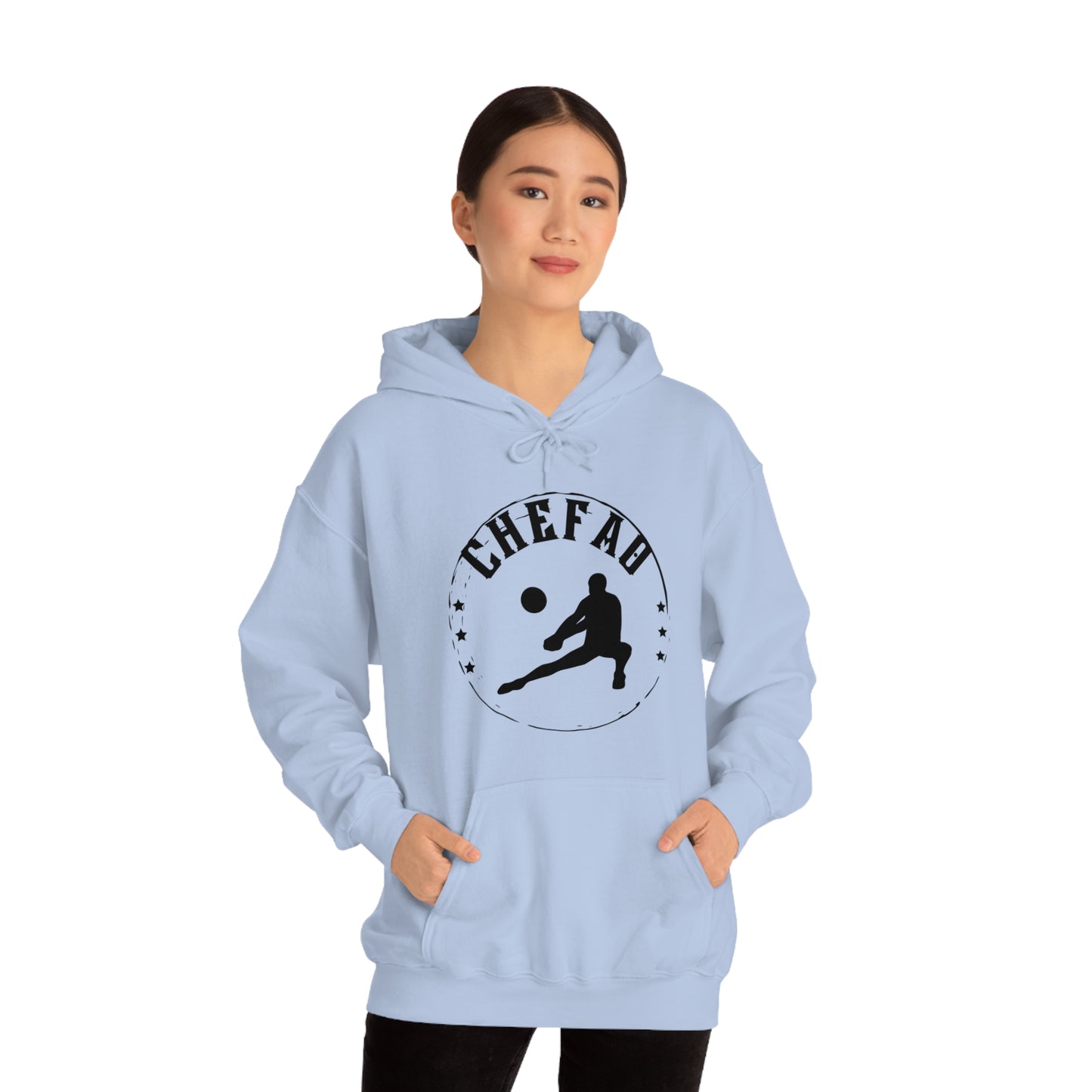 Chefao Volleyball II, Unisex Heavy Blend Hooded Sweatshirt