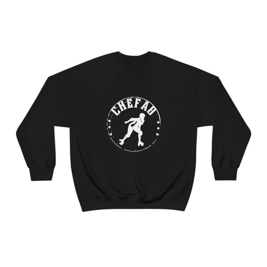 Chefao Roller Derby I, Unisex Heavy Blend Crewneck Sweatshirt