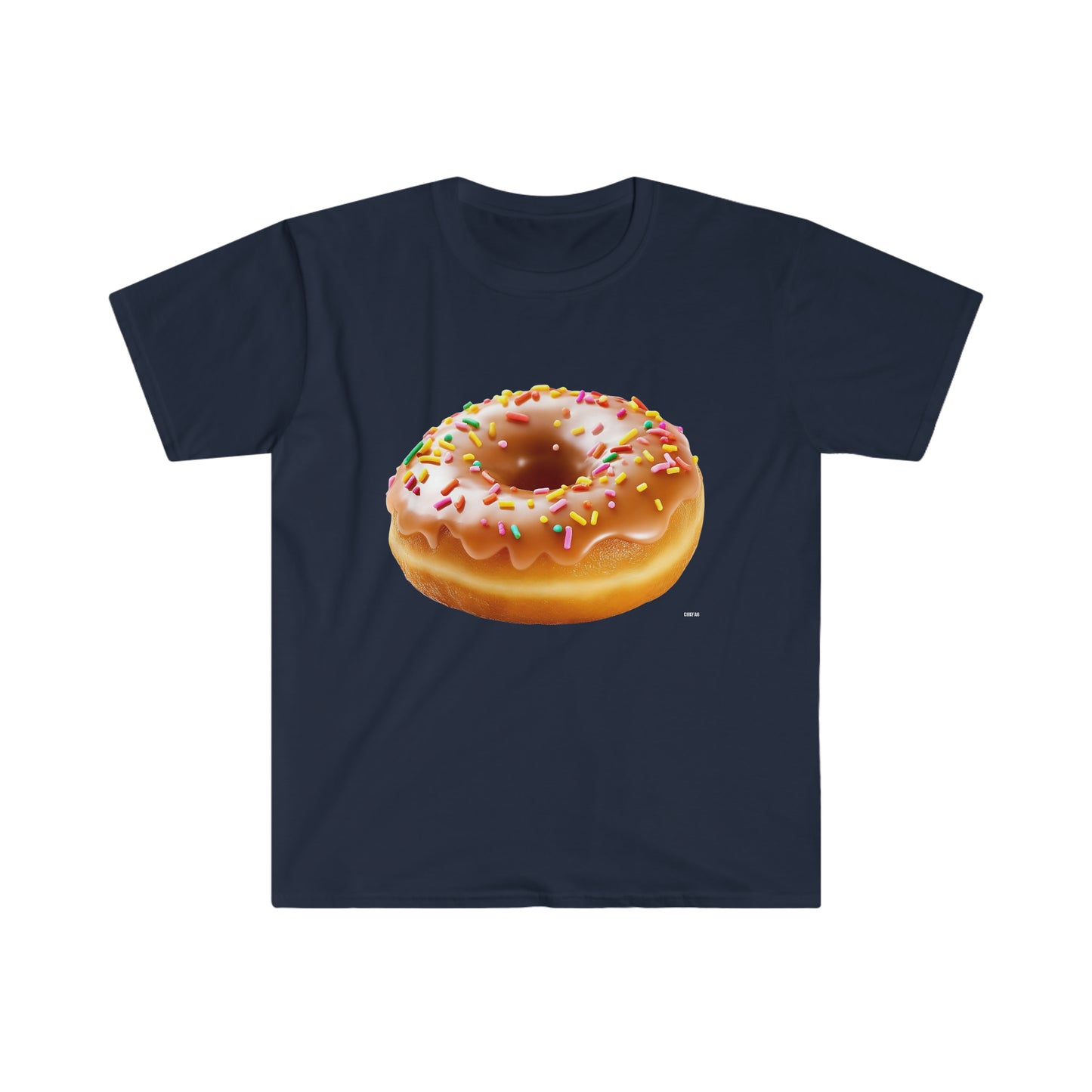 Sprinkled Donut, Unisex Softstyle T-Shirt