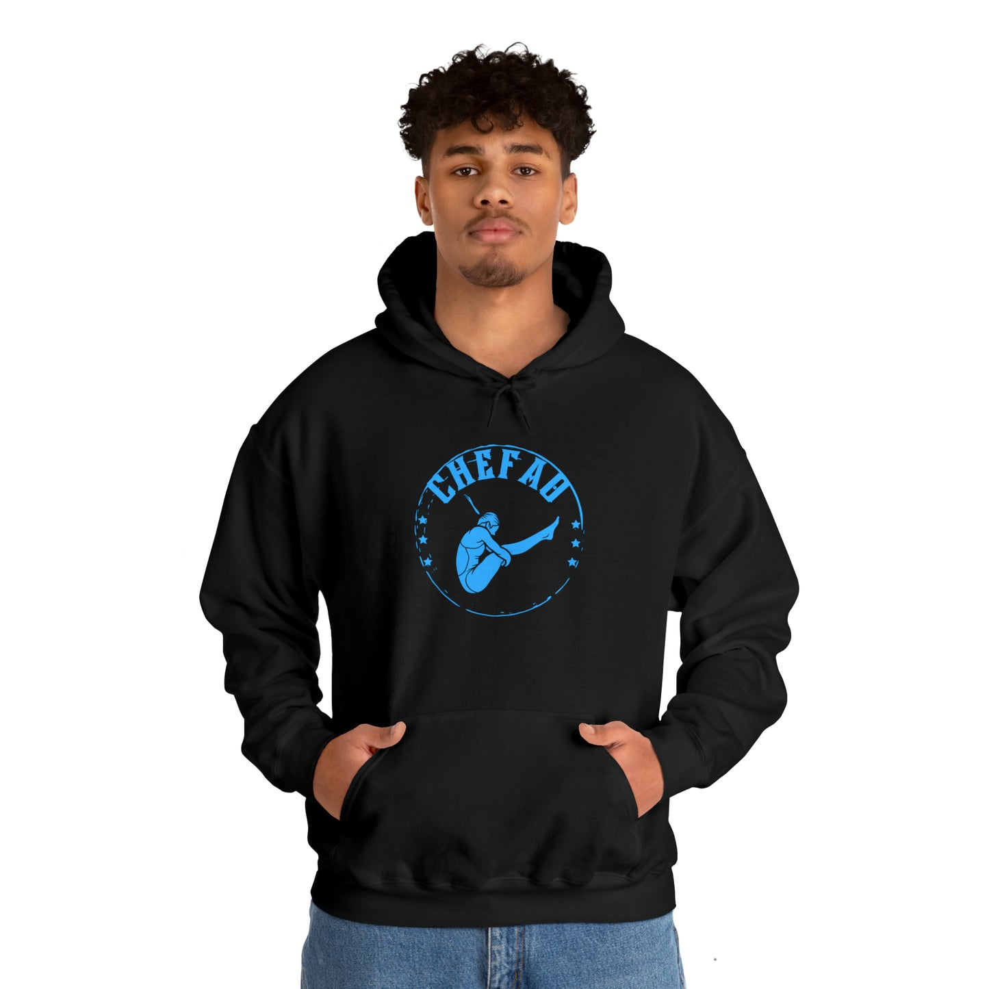 Chefao Diving I, Unisex Heavy Blend Hooded Sweatshirt