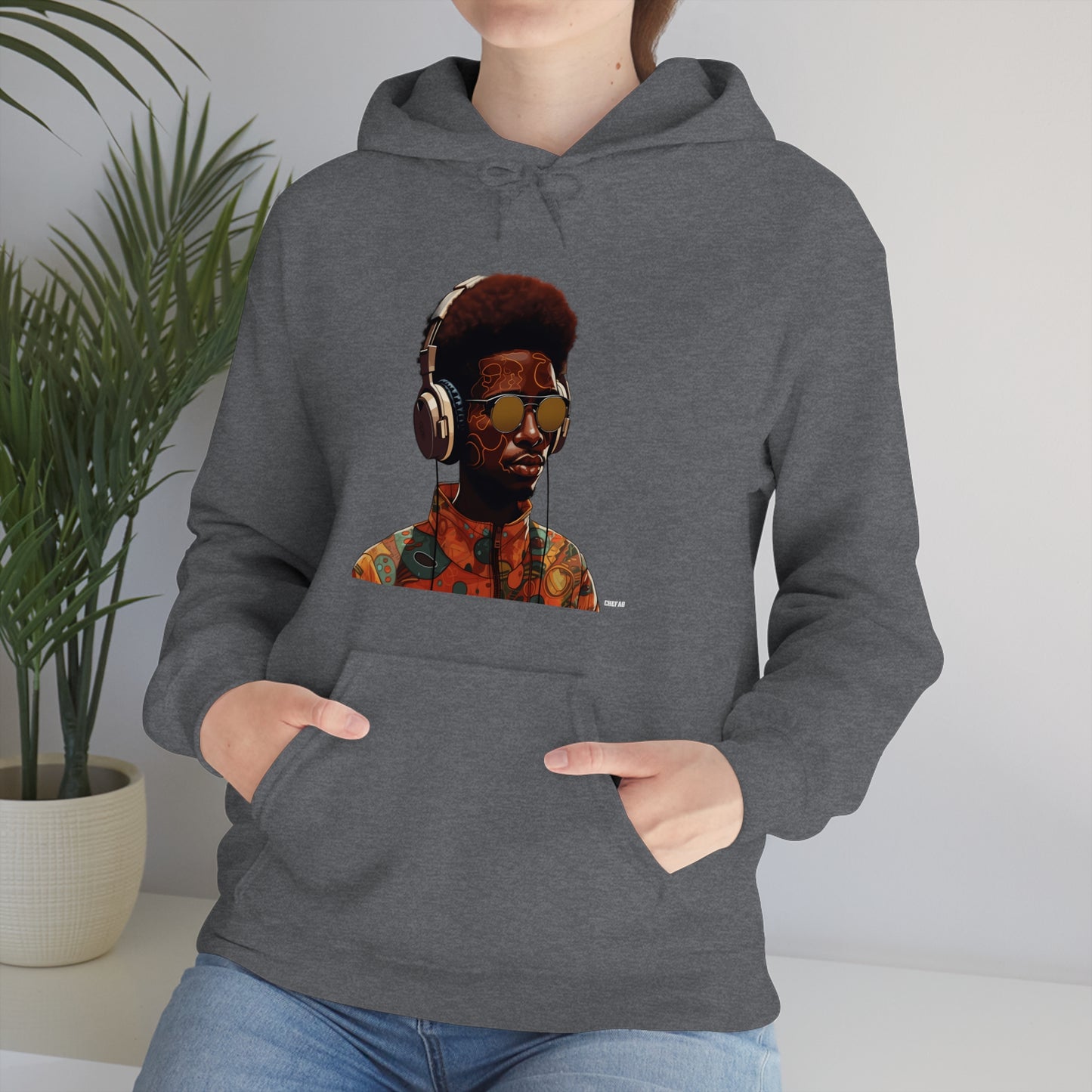 Music Zone, Unisex Heavy Blend Hooded Sweatshirt